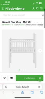 Kidsmill Noa Wieg - Mat Wit, Ophalen of Verzenden, Zo goed als nieuw, Wieg