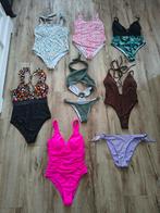 Prachtig pakket badpakken! Badpak roze, zwart, bloemen, M/L., Kleding | Dames, Badmode en Zwemkleding, Onbekend, Badpak, Ophalen of Verzenden