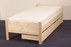 Blank houten bed 90x220cm, Ophalen, 90 cm, Eenpersoons, Zo goed als nieuw
