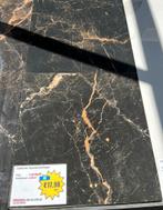 Hoogglans donker marmer tegel restpartij te koop 80 m2, Marmer, Bruin, 75 m² of meer, Overige typen