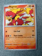 Pokemon 151 magmar 126/165, Hobby en Vrije tijd, Verzamelkaartspellen | Pokémon, Ophalen of Verzenden, Zo goed als nieuw