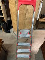 Stevige Trap met Platform - Zo Goed Als Nieuw, Ophalen, Trap, Minder dan 2 meter, Zo goed als nieuw