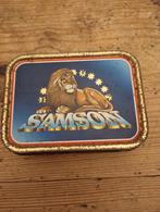 Vintage Samson Blikje Shag Leeuw, Ophalen of Verzenden