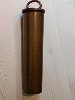 Messing kruik 1942, gemaakt van een granaat, Ophalen of Verzenden, Overige soorten, Overige gebieden, Hulzen of Bodemvondsten