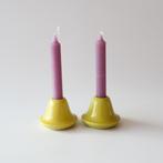 Kahler Candelina kandelaar aardewerk geel Deens design, Huis en Inrichting, Woonaccessoires | Kandelaars en Kaarsen, Overige materialen