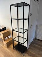 For Sale: IKEA Black Metal Shelving Unit – €40, Huis en Inrichting, Kasten | Stellingkasten, Ophalen of Verzenden, Zo goed als nieuw