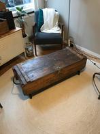 Oude Munitiekist - Opbergkist of Salontafel, Ophalen, Gebruikt, 100 tot 150 cm, Minder dan 50 cm