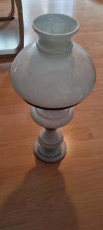 Vintage Witte Olie Lamp, Antiek en Kunst, Antiek | Lampen, Ophalen