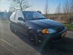 Suzuki Swift Sport 1.3  2002 Zwart airco trekhaak verlaagd, Voorwielaandrijving, Stof, 4 cilinders, 765 kg