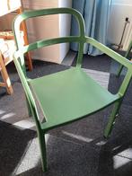 Eettafel stoelen, stapelbaar, 4 stuks, Huis en Inrichting, Tafels | Eettafels, Ophalen, Overige materialen, 200 cm of meer, 50 tot 100 cm