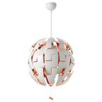 IKEA PS 2014 hanglamp 52 cm Wit/Koper kleur, Ophalen, Zo goed als nieuw
