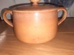 Rosenthal Kronach emaille pannetje terracotta kleur, Ophalen of Verzenden