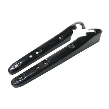 SPORTSTER FENDER STRUT COVER SET. BLACK beschikbaar voor biedingen
