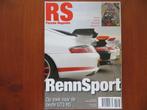 RS Porsche Magazine 6 2011 RennSport: GT3 RS, 911 Carrera, Boeken, Ophalen of Verzenden, Nieuw, Porsche