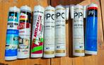 Diverse tubes kit: o.a. Plinten kit, Sanitair kit, Bouw kit, Ophalen of Verzenden, Nieuw
