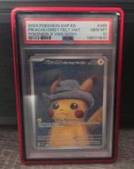 Pikachu grey hat psa 10, Hobby en Vrije tijd, Verzamelkaartspellen | Pokémon, Ophalen of Verzenden, Nieuw, Losse kaart, Foil