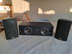 Elac frontspeaker en 2 centerspeakers cm 60 en dipol 40, Audio, Tv en Foto, Luidsprekers, Ophalen, Zo goed als nieuw, Front, Rear of Stereo speakers