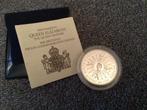 80th Birthday Elizabeth II Royal Mint 1980 zilver, Postzegels en Munten, Munten | Europa | Niet-Euromunten, Ophalen of Verzenden