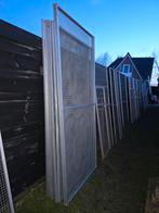 Voliere gaaspanelen kattenren kippenren  ong 90 stuks, Ophalen, Aluminium, Volière
