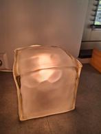 Vintage IKEA Iviken Ice Cube Lamp, Ophalen of Verzenden, Glas, Minder dan 100 cm