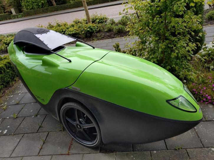 Flevobike Orca ligfiets, Fietsen en Brommers, Fietsen | Ligfietsen, Zo goed als nieuw, Overige merken, Onderstuur, Cabine, Ophalen