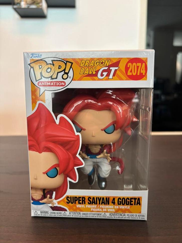 Super Saiyan 4 Gogeta Funko Pop, Verzamelen, Poppetjes en Figuurtjes, Nieuw, Ophalen of Verzenden