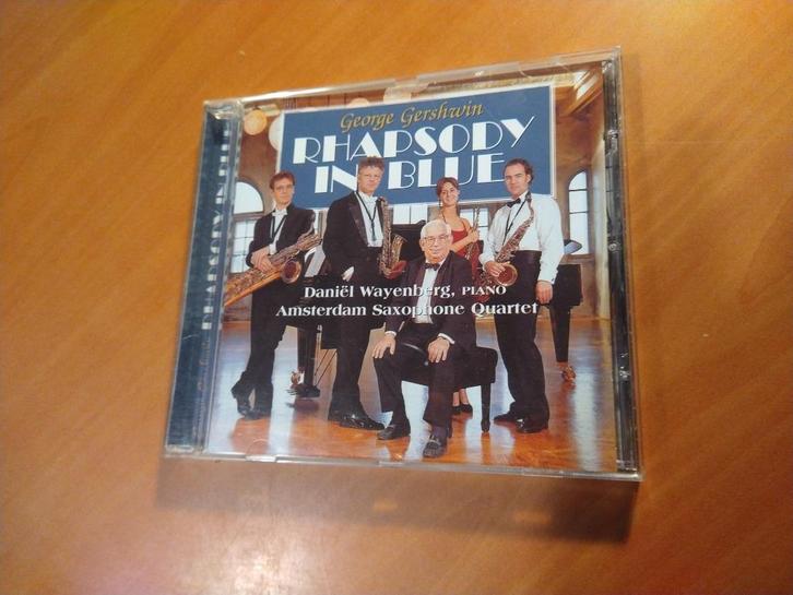 CD George Gershwin - Rhapsody In Blue - Daniel Wayenberg, Cd's en Dvd's, Cd's | Klassiek, Zo goed als nieuw, Kamermuziek, Barok