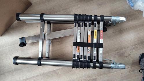 Telescoop lader 2x 2,5m tot 5m, Doe-het-zelf en Verbouw, Ladders en Trappen, Nieuw, 4 meter of meer, Ophalen of Verzenden