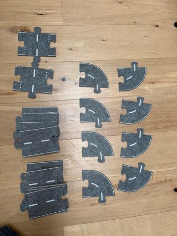 Puzzel snelweg straat delen beschikbaar voor biedingen