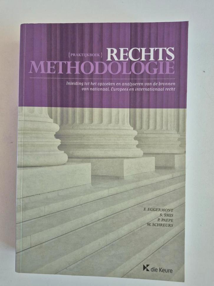 Rechtsmethodologie Praktijkboek, Boeken, Studieboeken en Cursussen, Gelezen, HBO, Alpha, Ophalen of Verzenden