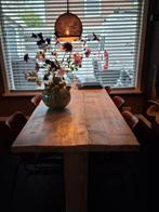 Massief houten Eettafel - Robuust & Uniek, Ophalen