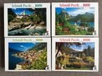 SCHMIDT puzzels van 1000 stukjes., Ophalen of Verzenden, 500 t/m 1500 stukjes, Zo goed als nieuw, Legpuzzel