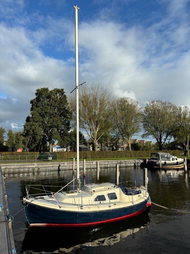 Midget 20 met inboord diesel motor, Watersport en Boten, Kajuitzeilboten en Zeiljachten, Gebruikt, Tourjacht of Cruiser, Polyester