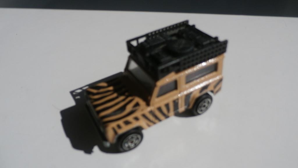 Majorette no. 266 - Land Rover - safari - 1:60 - 5,00 -, Ophalen of Verzenden, Zo goed als nieuw, Auto