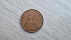 One penny Engeland 1944, Ophalen of Verzenden, Losse munt, Overige landen
