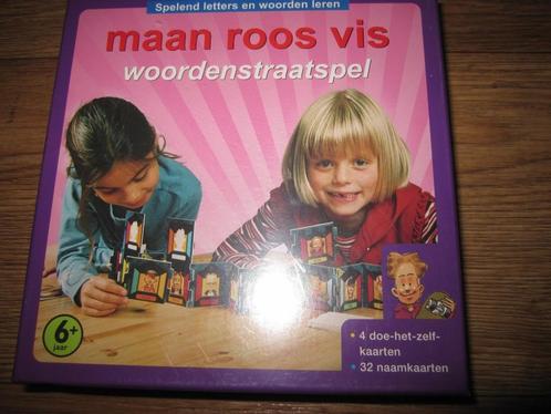 Maan-Roos-Vis woorden straatspel * Nieuw geseald *, Hobby en Vrije tijd, Gezelschapsspellen | Kaartspellen, Nieuw, Drie of vier spelers