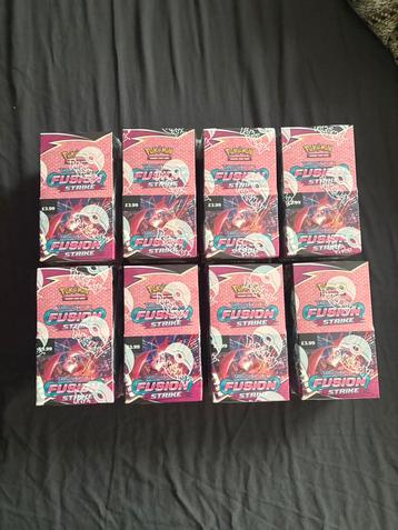 Fusion strike halve boosterboxen (18 packs) beschikbaar voor biedingen