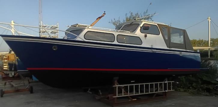 Motorboot Aquanaut 850 OK, Watersport en Boten, Motorboten en Motorjachten, Gebruikt, Staal, 6 tot 9 meter, Diesel, Binnenboordmotor