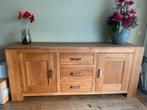 Houten dressoir van de Bongerd - veel opbergruimte, Eikenhout, Met deur(en), Ophalen of Verzenden, Zo goed als nieuw