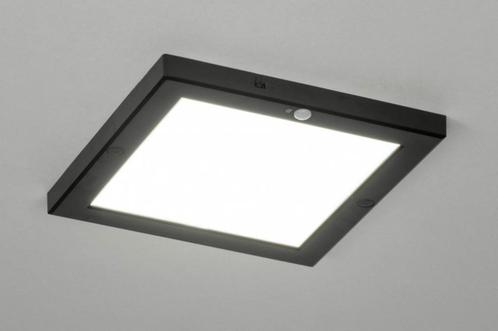 plafondlamp led sensor zwart bedrijf bed keuken plafonniere, Huis en Inrichting, Lampen | Plafondlampen, Nieuw, Kunststof, Ophalen of Verzenden