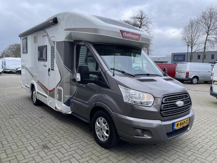 Challenger 287 GA Ford Transit 2.0 TDCI 170pk / Genesis Spec, Caravans en Kamperen, Campers, Bedrijf, tot en met 3, Half-integraal