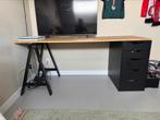 Ikea alex bureau zwart, Ophalen, Zo goed als nieuw