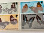Vlinders, Solomon ilands 1982, Postzegels en Munten, Postzegels | Thematische zegels, Ophalen of Verzenden, Postfris, Dier of Natuur