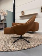Nieuw Label van den Berg Hidde Fauteuils Cognac Waterbuffel, Huis en Inrichting, Fauteuils, Nieuw, 75 tot 100 cm, Label van den Berg