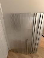 Polycarbonaat platen met profielen transparant, Ophalen, Zo goed als nieuw, Overige materialen, Minder dan 20 mm