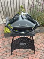 Weber electrische barbecue met standaard, Tuin en Terras, Elektrische barbecues, Ophalen, Zo goed als nieuw