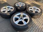 Mercedes B , 4 winterbanden 225/45 R 17 M+S en Alpine teken., Gebruikt, Banden en Velgen, 17 inch, Personenwagen
