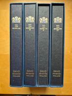 4 DAVO albums met case voor postzegelmapjes., Ophalen of Verzenden, Verzamelalbum