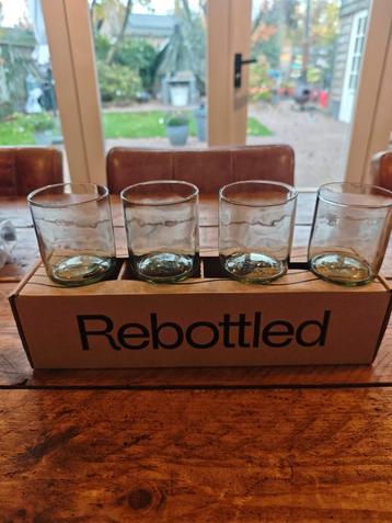 Rebottled Glazen - Set van 4 beschikbaar voor biedingen