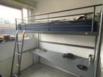 Ikea hoogslaper met bureau, Huis en Inrichting, Slaapkamer | Stapelbedden en Hoogslapers, Ophalen, Gebruikt, Eenpersoons, 200 cm